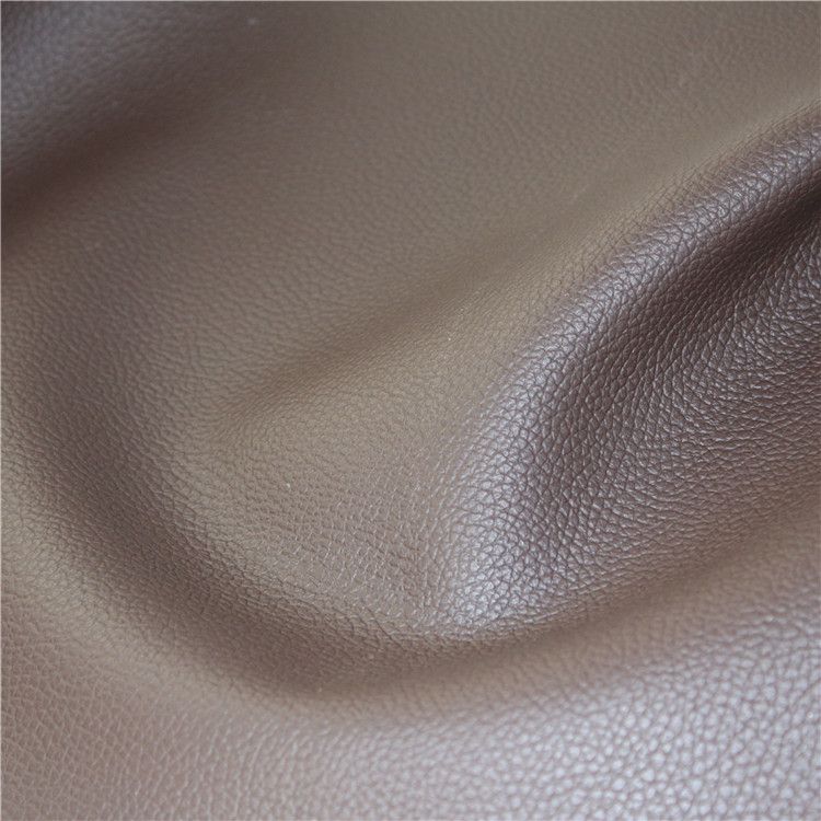 Superfine Quality Embossed Lichee Pattern Living Room Furniture Microfiber Leather